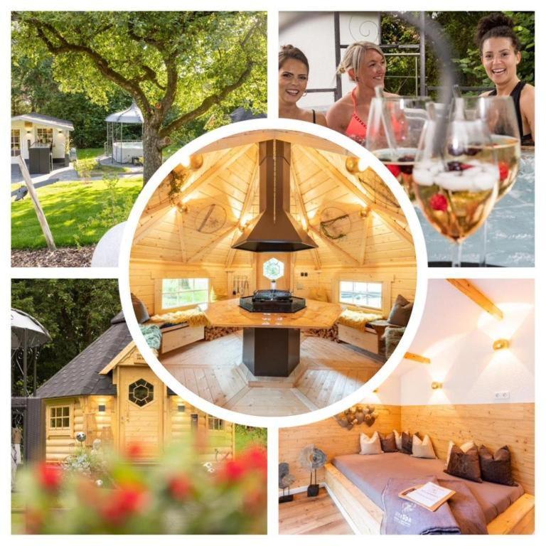 Chalet Vitaspa - Whirlpool & Sauna Privatspa Пегниц Екстериор снимка